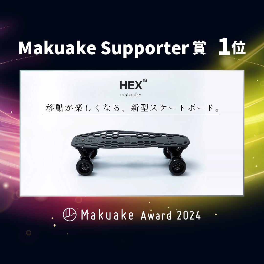 2024年Makuake Supporter賞 1位